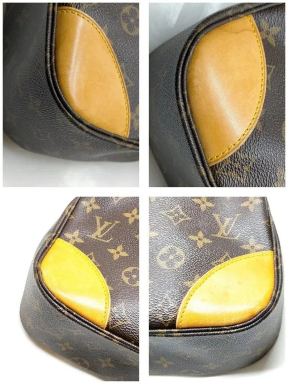 Authentic Louis Vuitton Boulogne 30 Monogram Canvas Shoulder Bag